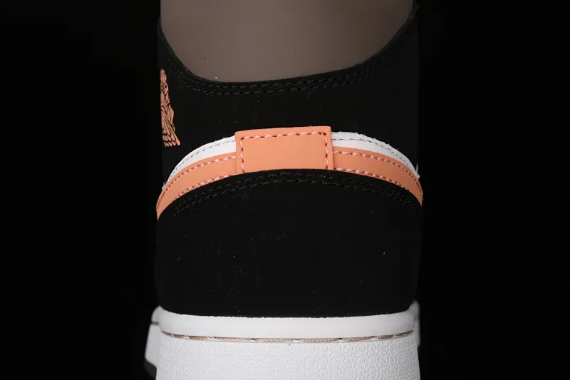 All categories Air Jordan Jordan series basketball shoes Air Jordan 1 Mid G version pure original Air Jordan 1 Mid AJ1 Joe 1 black pink peach Goddess Day mid-top basketball shoes DH0210-100